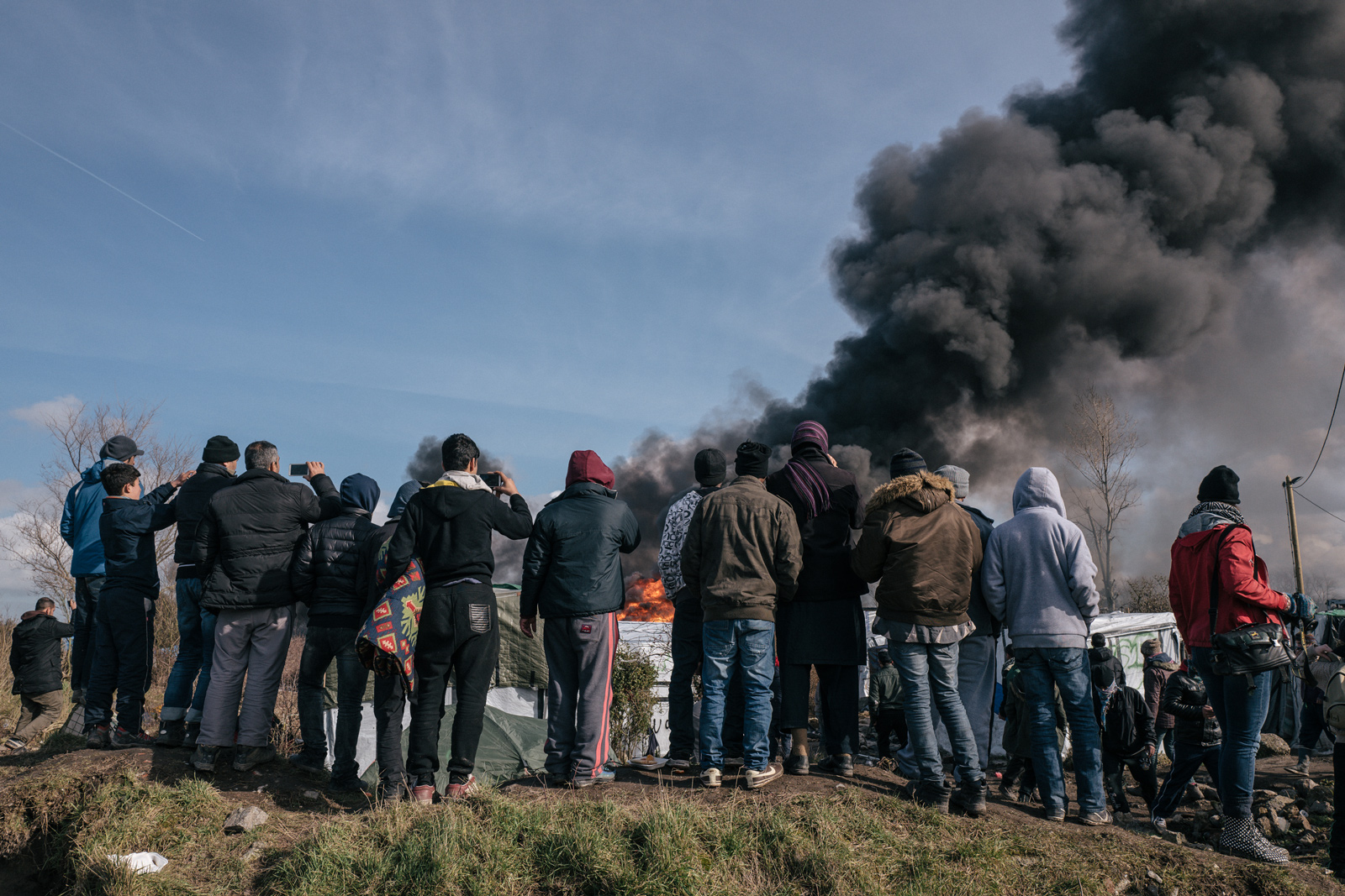 The "Jungle" camp Photos: Rob Pinney for Point.51