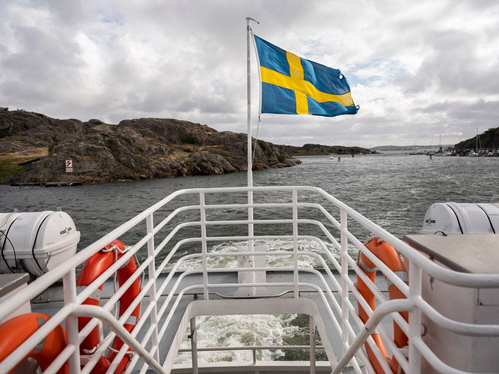 Brännö, the island near Gothenburg where Emma now lives. Photographs: Nora  Lorek