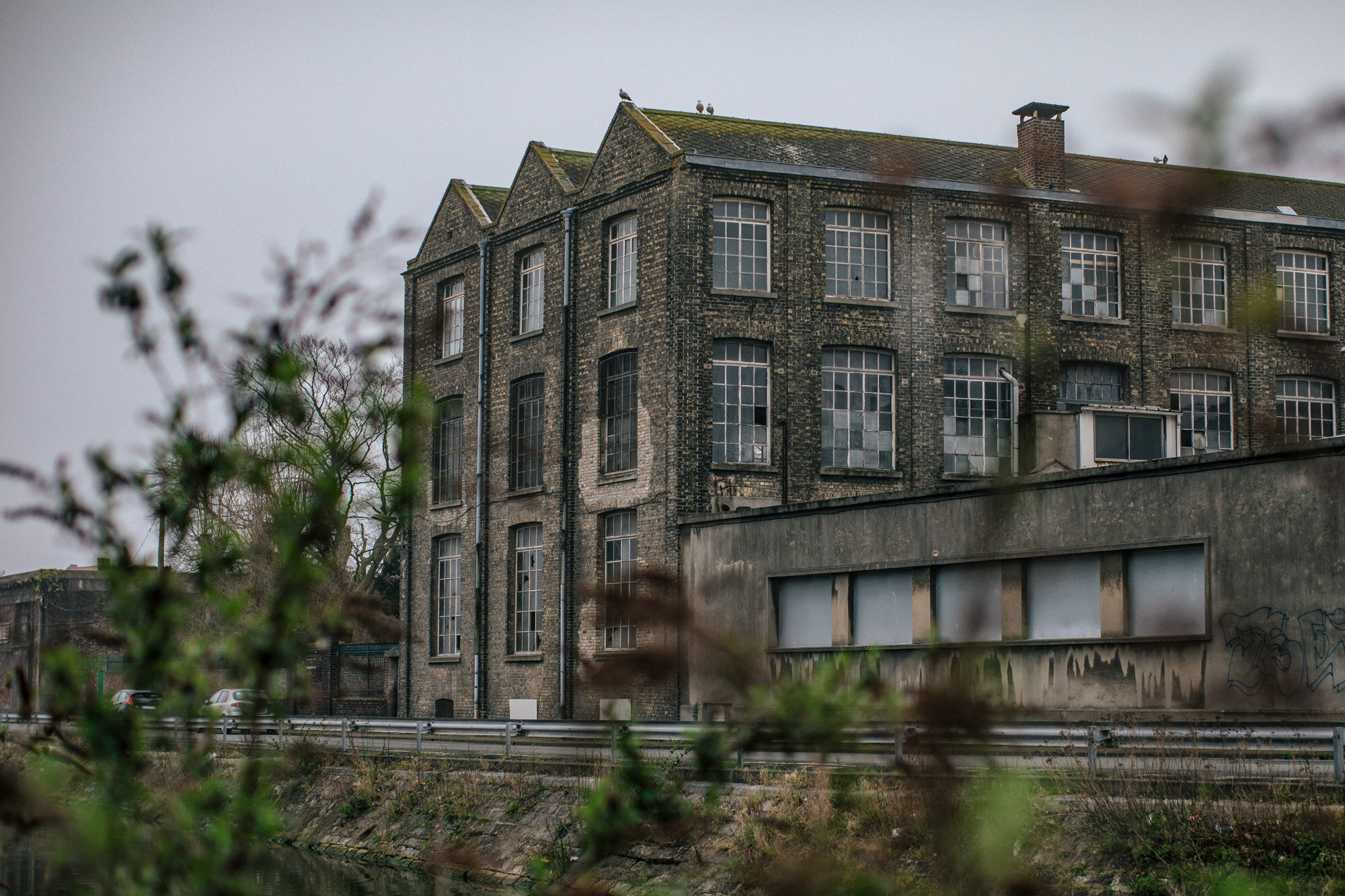 A former lace factory in Calais&nbsp;Photo: Rob Pinney for Point.51